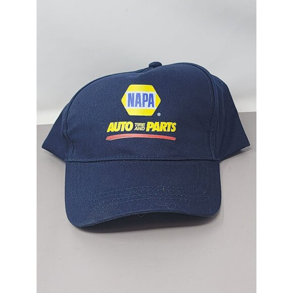 Napa Auto Tire & Parts Navy Blue Cotton‎ Adjustable Baseball Cap - Picture 1 of 6